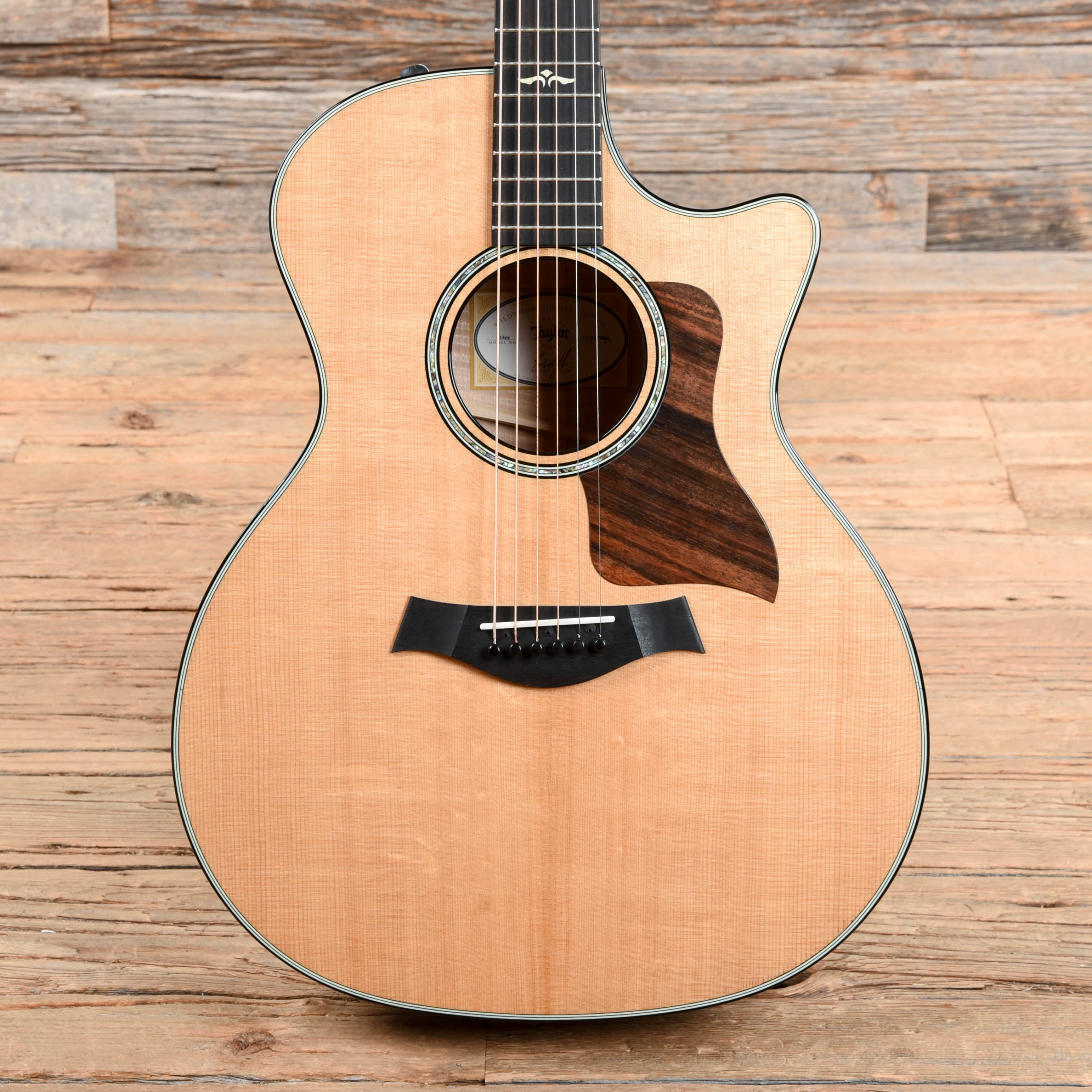 Taylor Wildwood Adirondack 614ce Natural 2017 Acoustic Guitars / OM and Auditorium