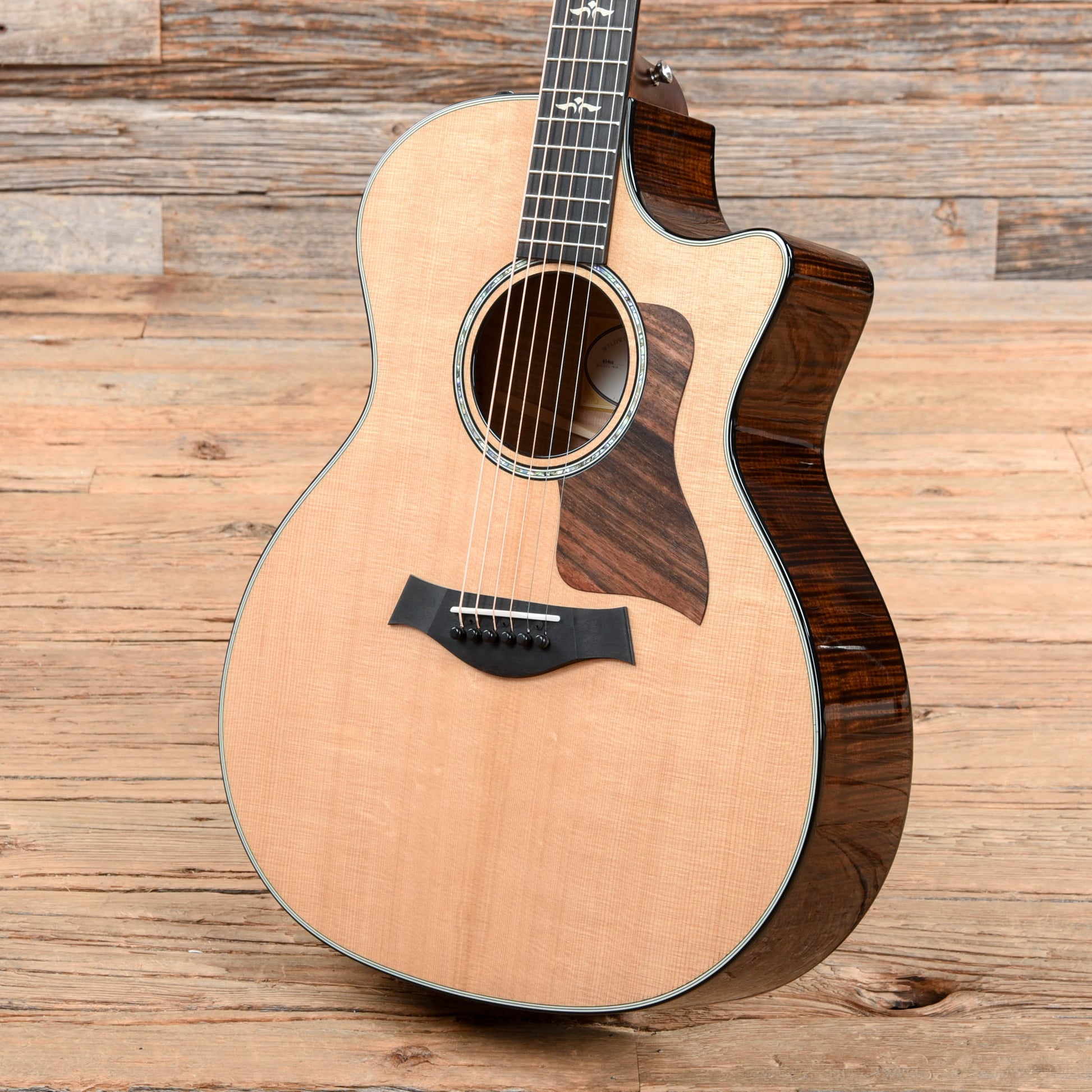Taylor Wildwood Adirondack 614ce Natural 2017 Acoustic Guitars / OM and Auditorium