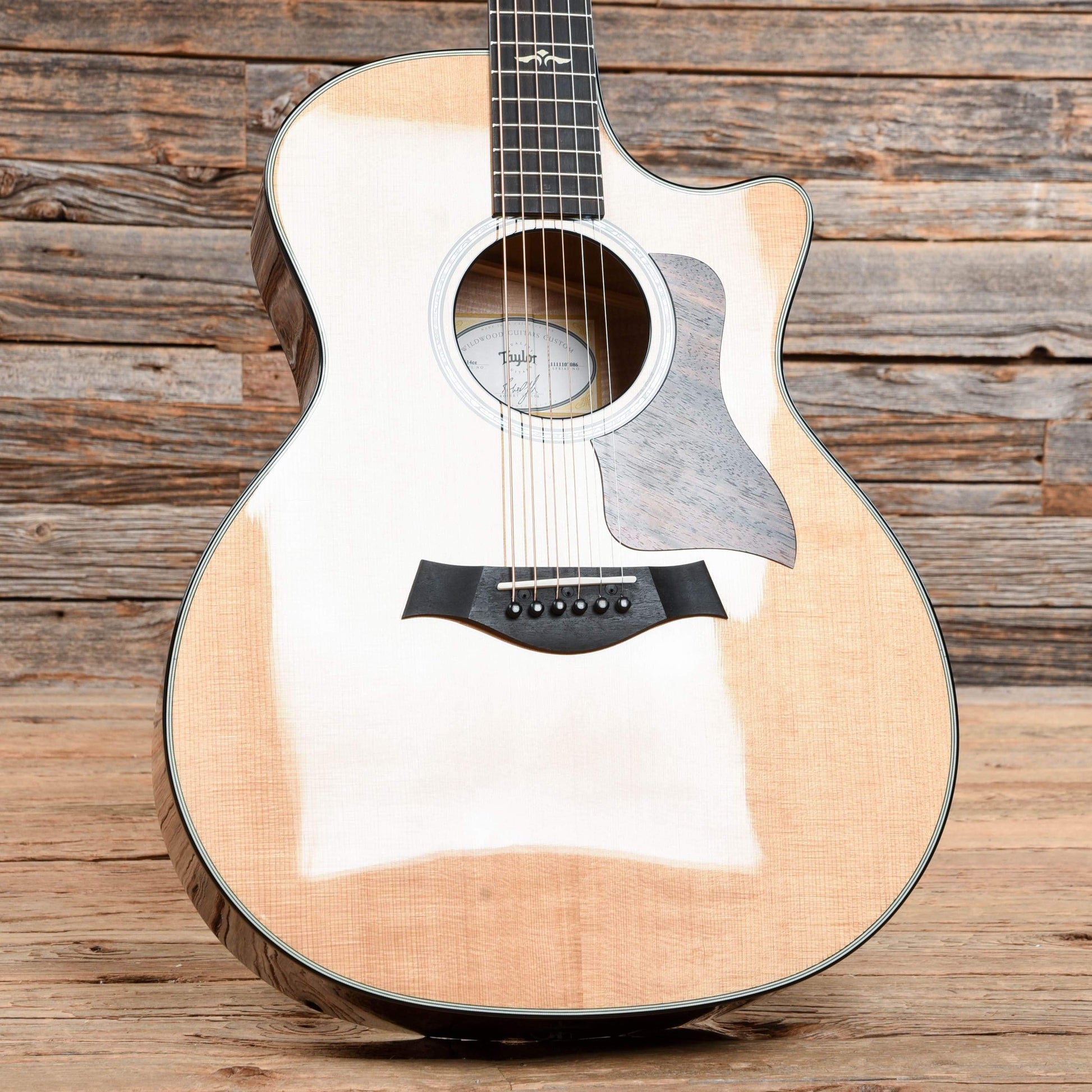 Taylor Wildwood Adirondack 614ce Natural 2017 Acoustic Guitars / OM and Auditorium