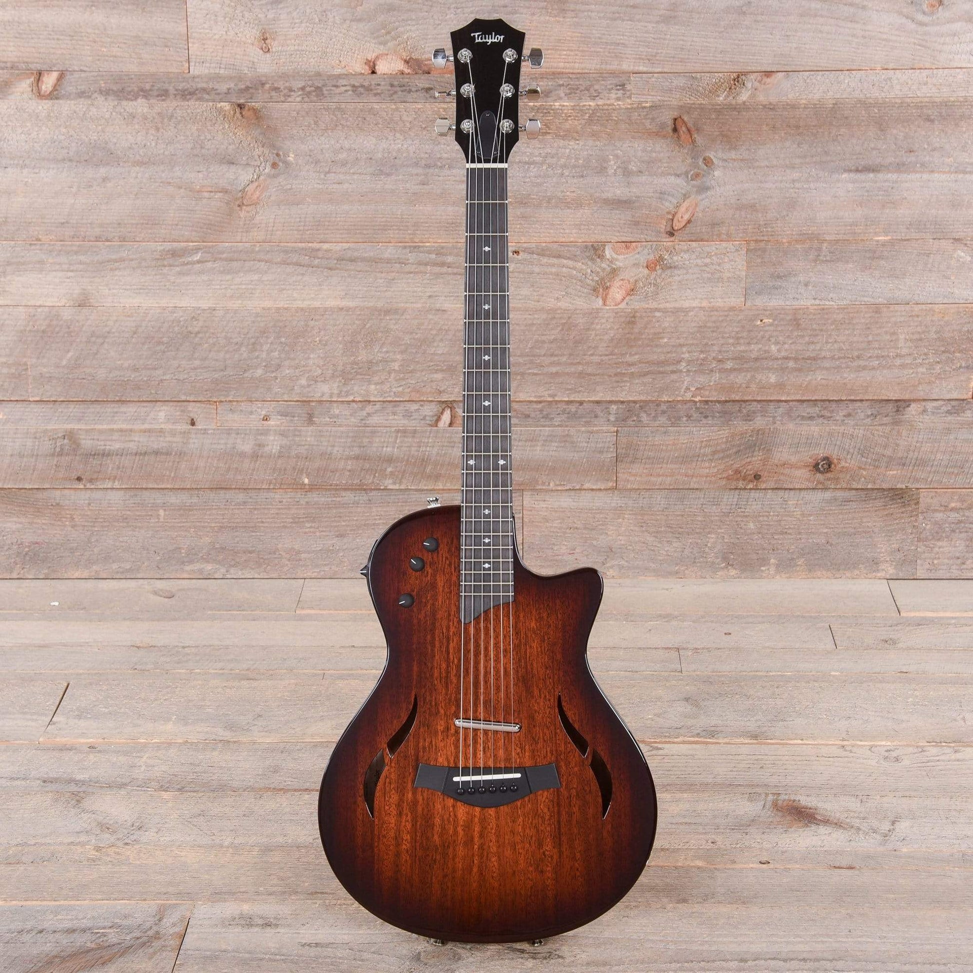 Taylor T5z Classic Deluxe Mahogany Shaded Edgeburst Electric Guitars / Semi-Hollow