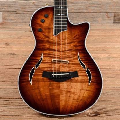Taylor T5z Custom Koa Shaded Edgeburst Electric Guitars / Semi-Hollow