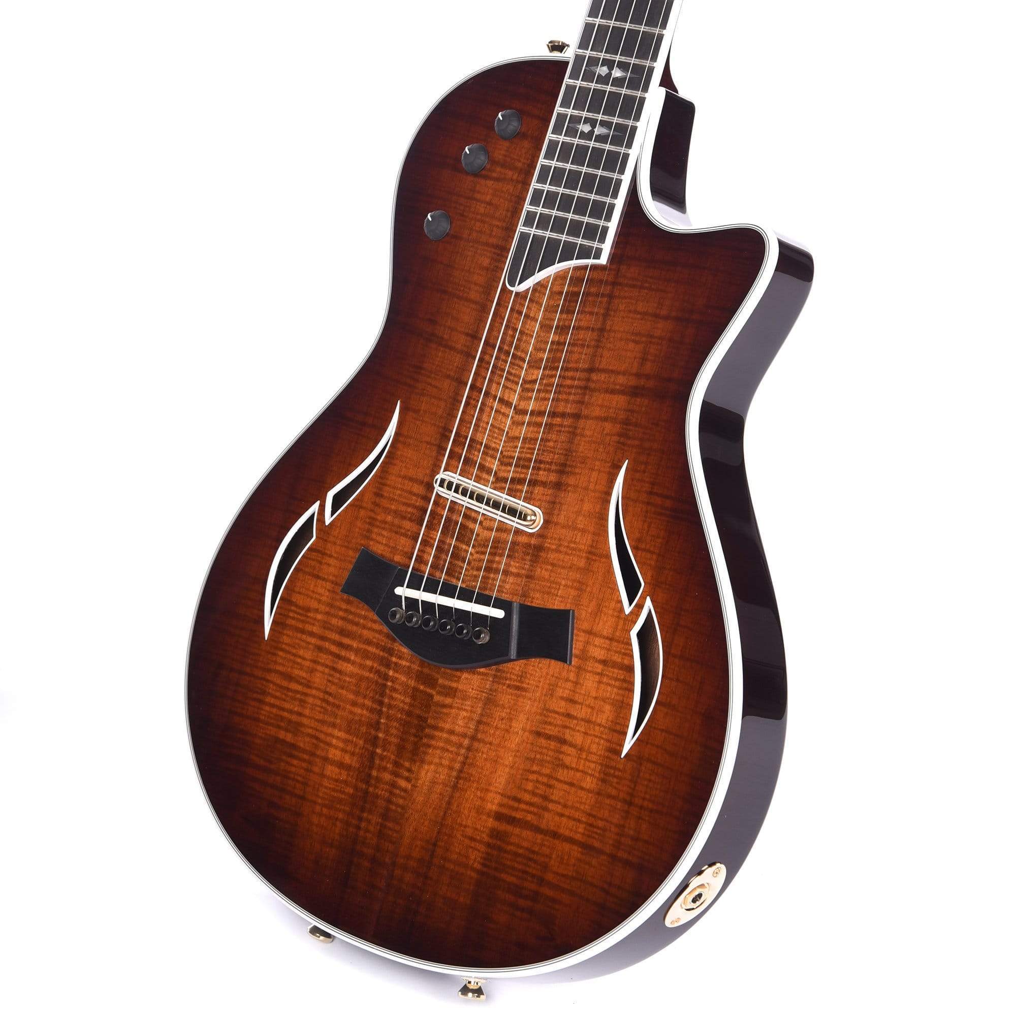 Taylor T5z Custom Koa Shaded Edgeburst Electric Guitars / Semi-Hollow