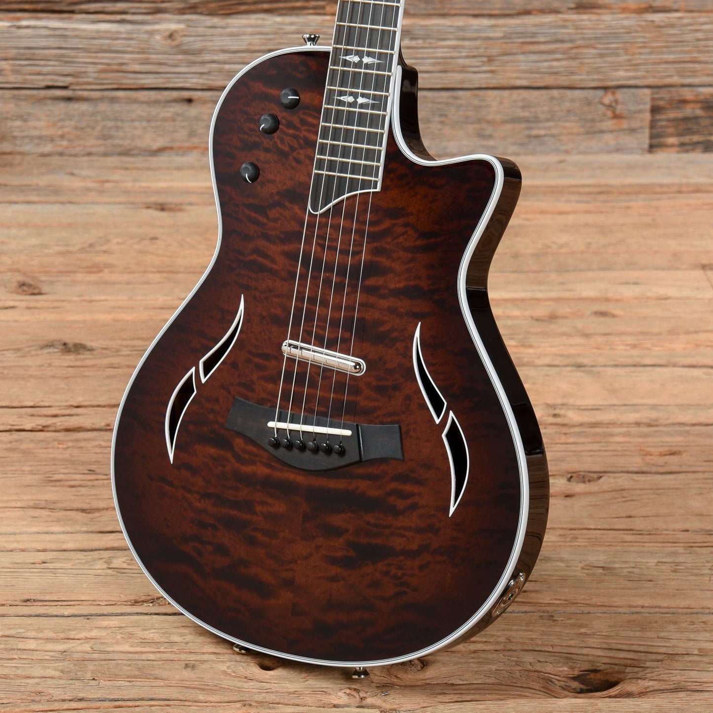 Taylor T5z Pro Maple/Sapele Molasses Sunburst Electric Guitars / Semi-Hollow