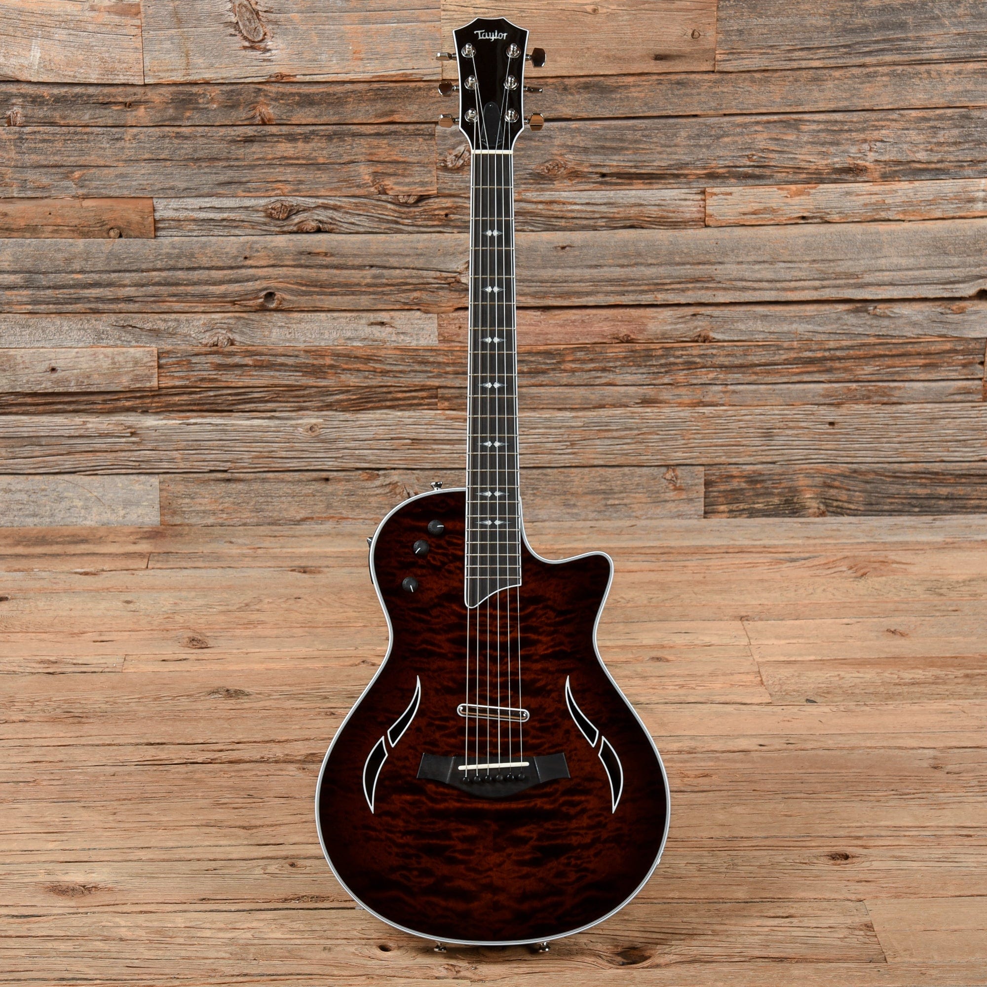 Taylor T5z Pro Maple/Sapele Molasses Sunburst Electric Guitars / Semi-Hollow