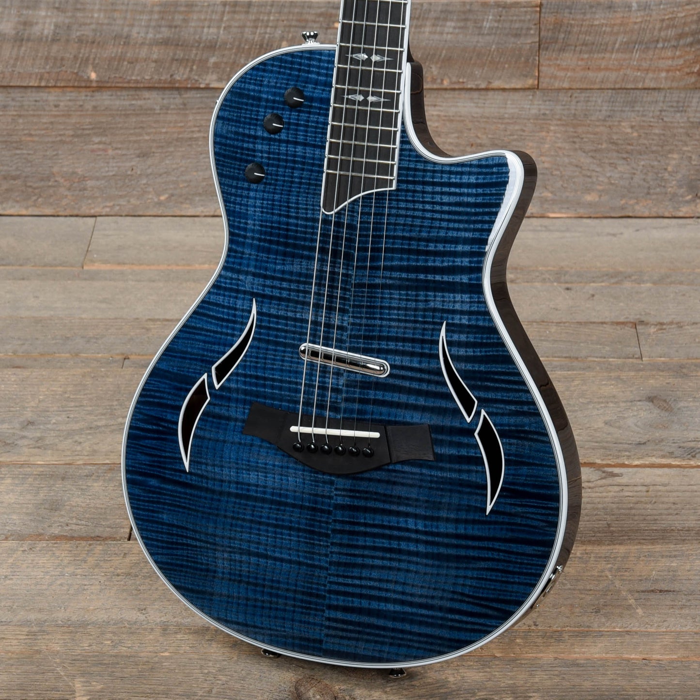 Taylor T5z Pro Pacific Blue Electric Guitars / Semi-Hollow