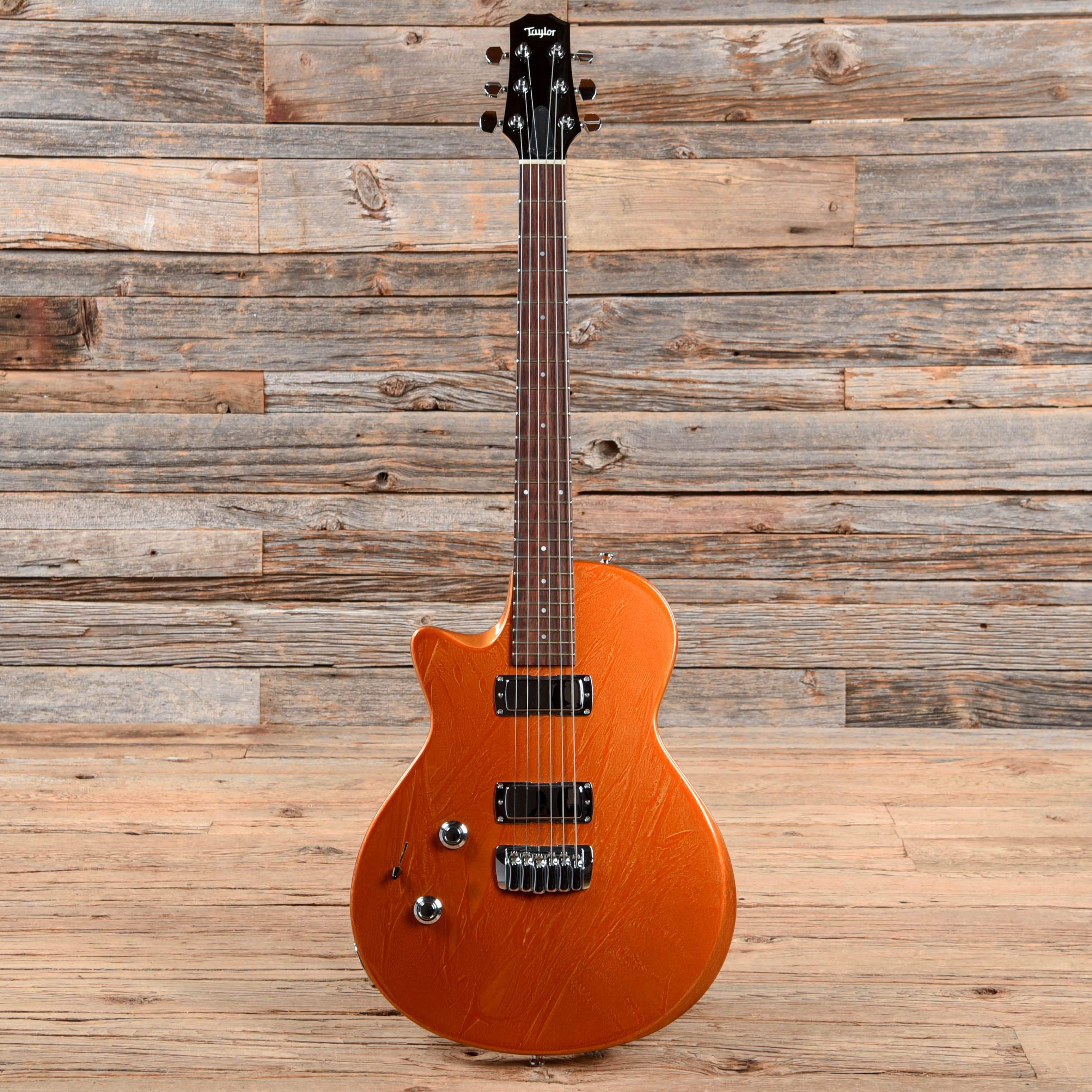 Taylor SolidBody Standard Metallic Orange 2008 LEFTY Electric Guitars / Solid Body