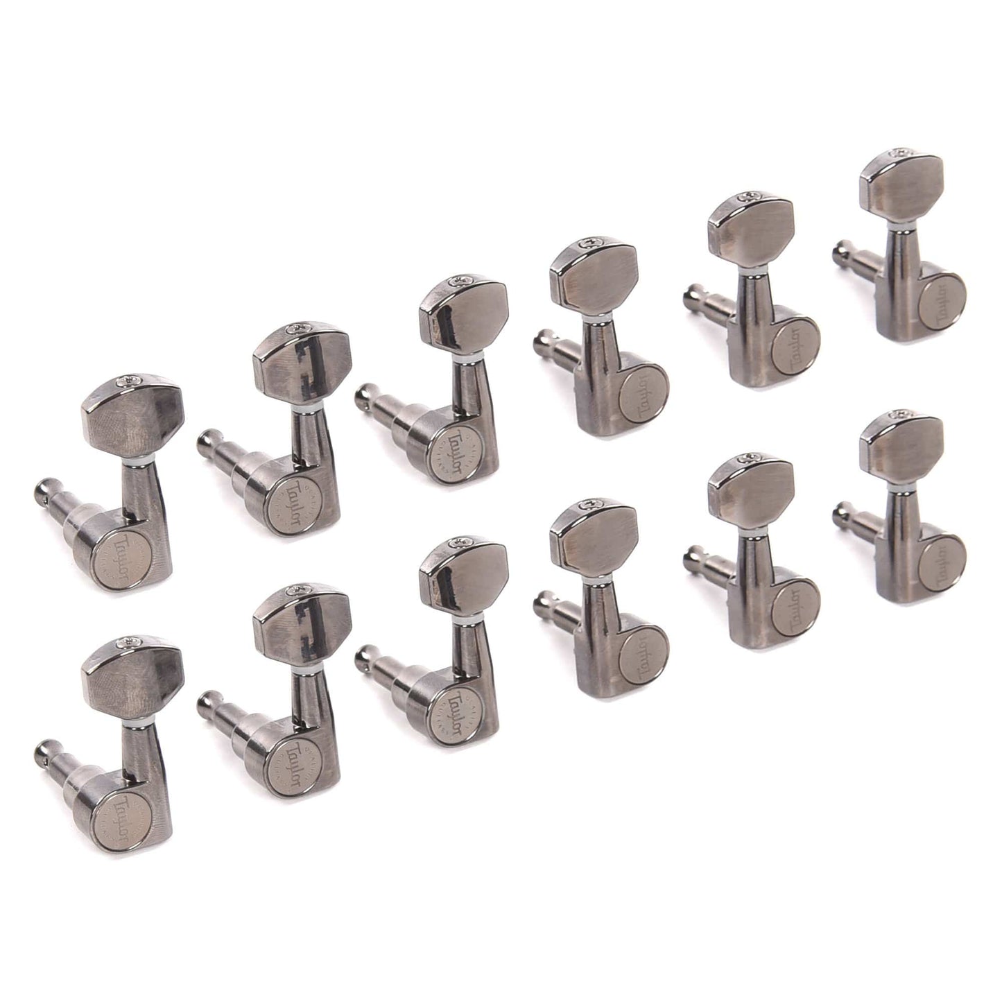 Taylor Guitar Tuners 1:18 12-String Smoked Nickel Parts / Tuning Heads