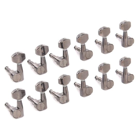 Taylor Guitar Tuners 1:18 12-String Smoked Nickel Parts / Tuning Heads