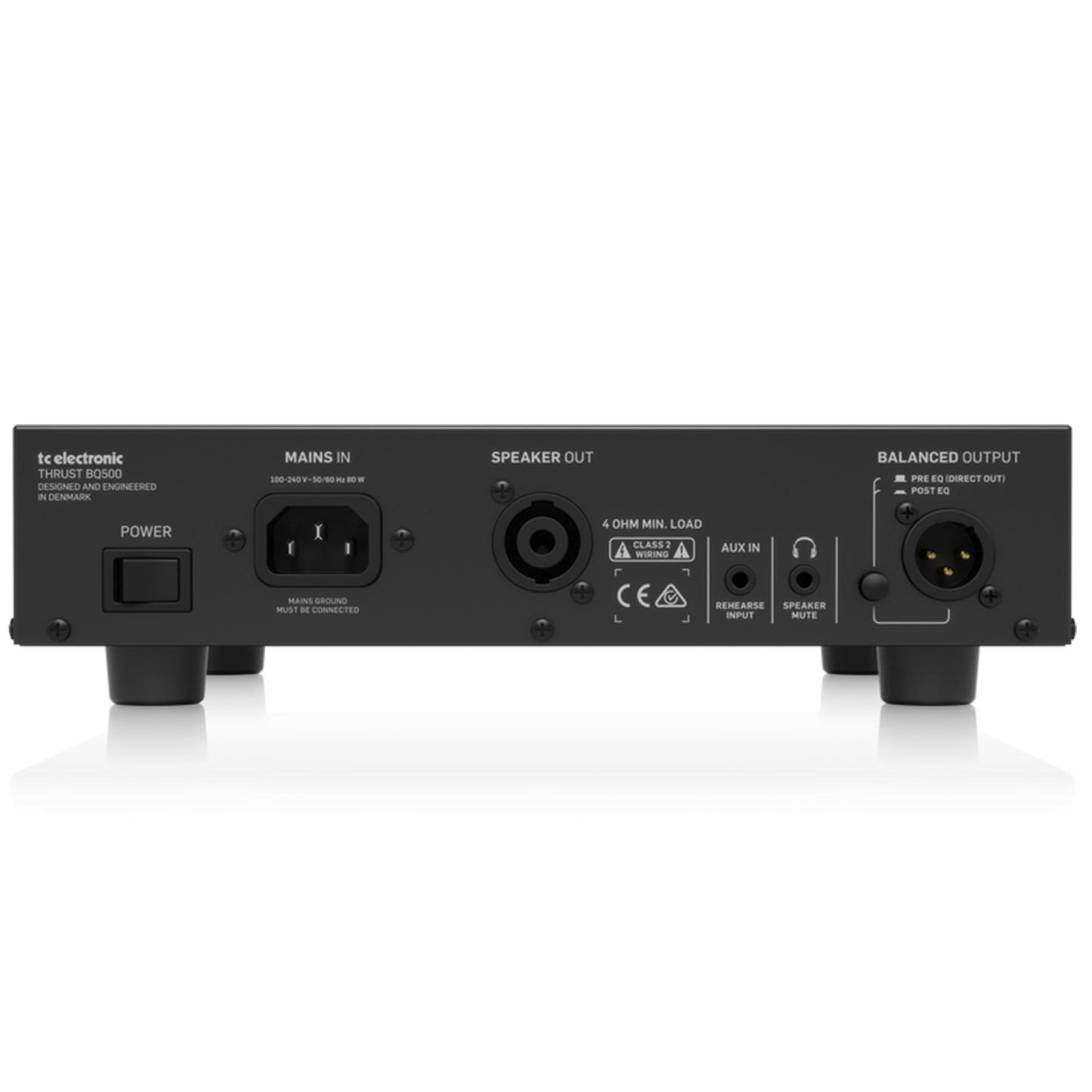 TC Electronic Thrust BQ500 Bass Head Amps / Bass Heads