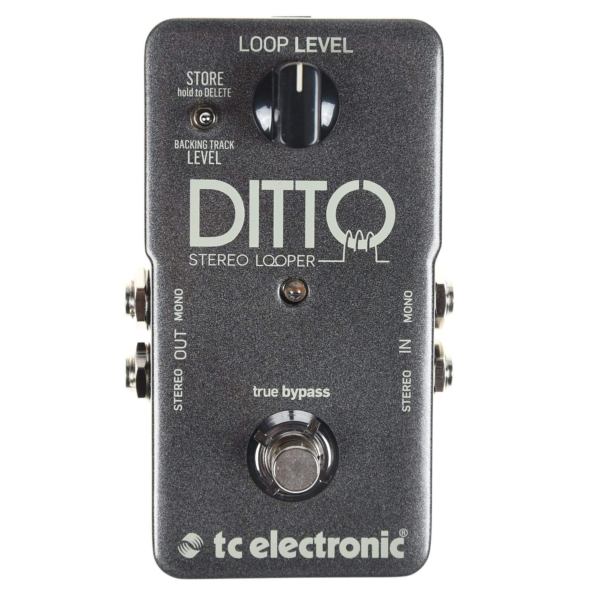 TC Electronic Ditto Stereo Looper Effects and Pedals / Loop Pedals and Samplers