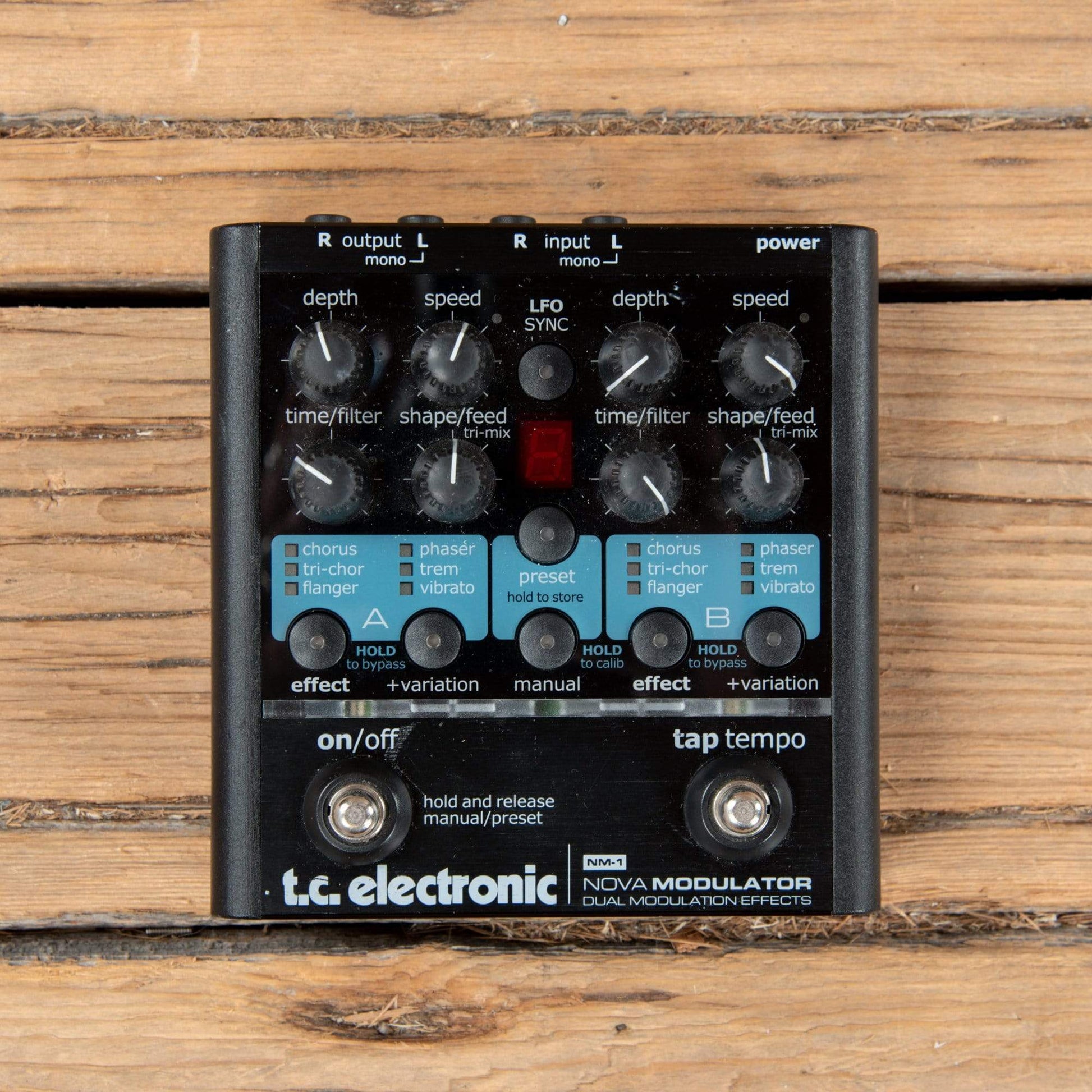 TC Electronic NM-1 Nova Modulator Effects and Pedals / Multi-Effect Unit