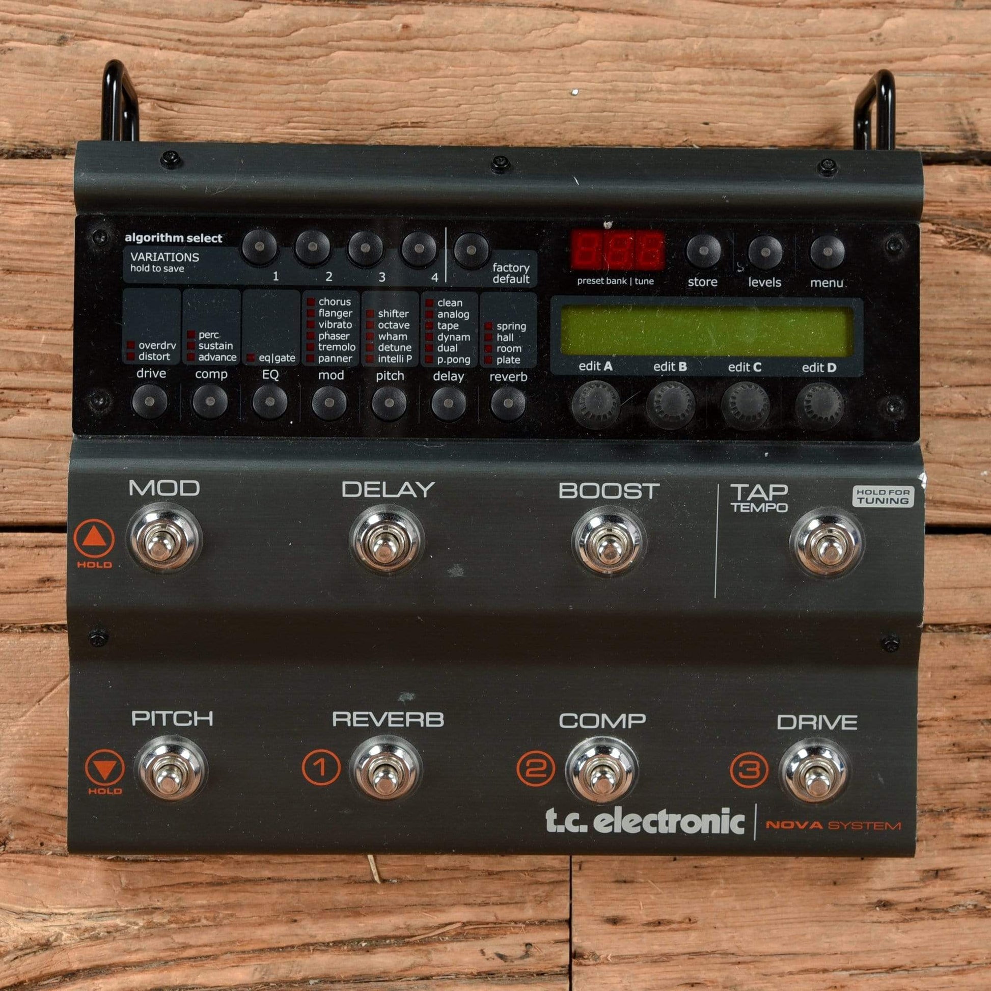 analog multi effects pedal TC Electronic Nova System Analog Multi-Effects Pedal – Chicago Music Exchange