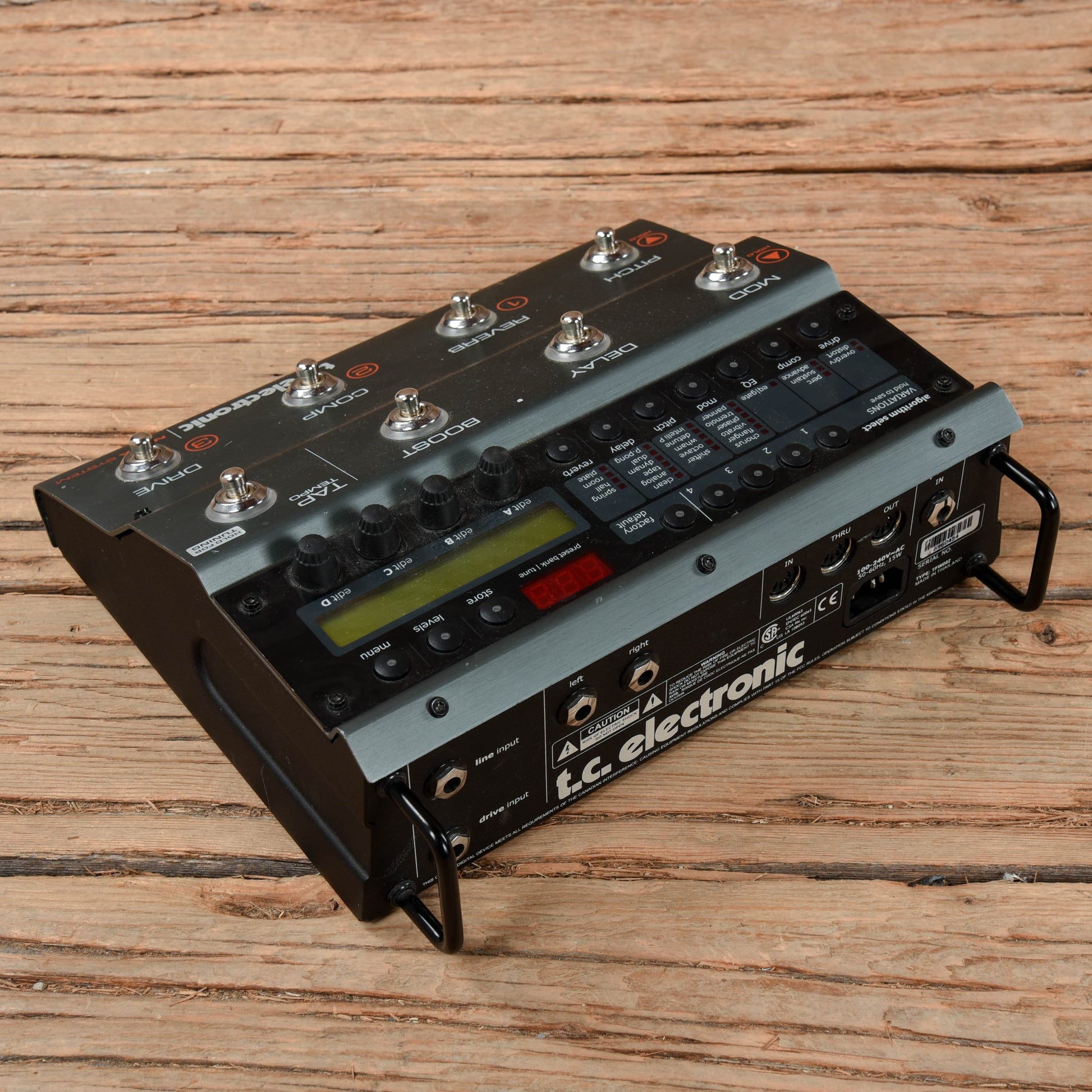 tc electronic effects pedals TC Electronic Nova System Analog Multi-Effects Pedal