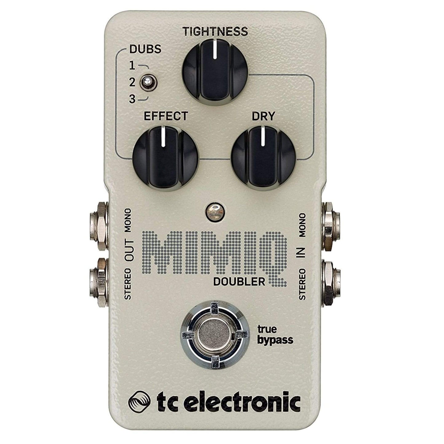 TC Electronic Mimiq Doubler Pedal Bundle w/ Truetone 1 Spot Space Saving 9v Adapter Effects and Pedals / Octave and Pitch