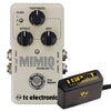 TC Electronic Mimiq Doubler Pedal Bundle w/ Truetone 1 Spot Space Saving 9v Adapter Effects and Pedals / Octave and Pitch