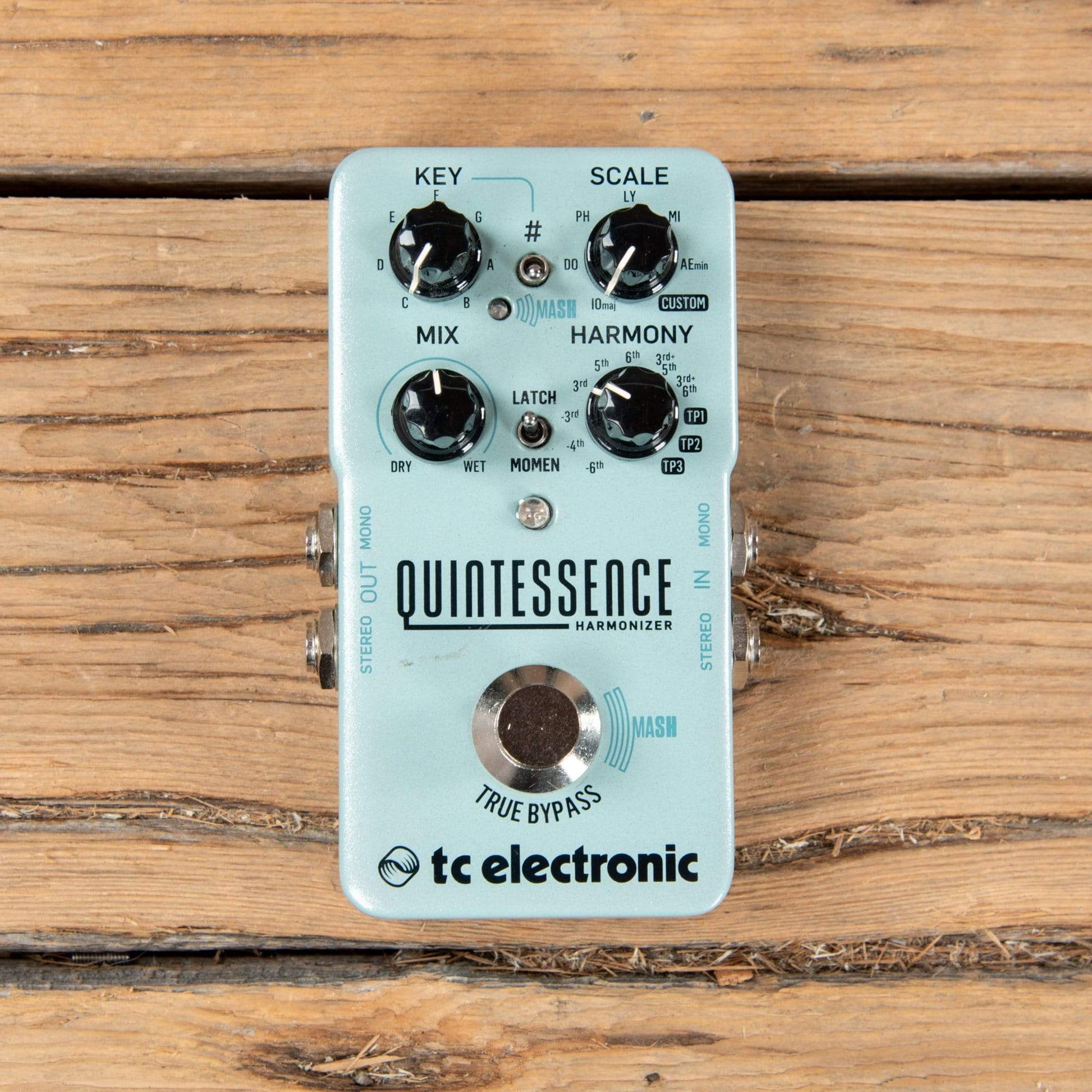 TC Electronic Quintessence Harmonizer Effects and Pedals / Octave and Pitch
