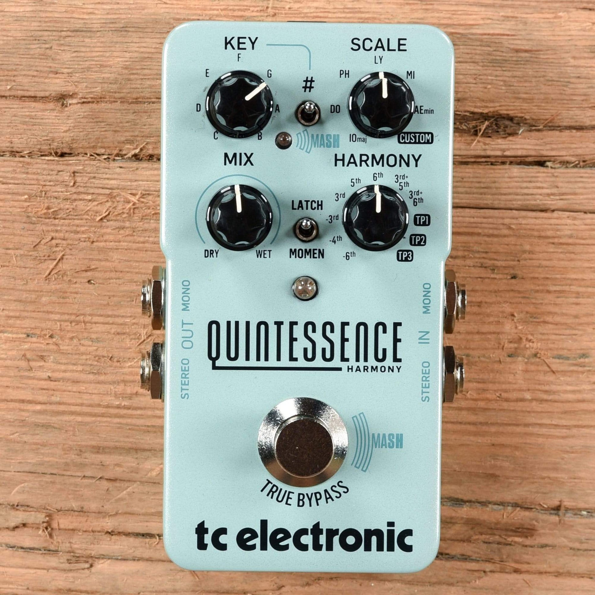 TC Electronic Quintessence Harmonizer Effects and Pedals / Octave and Pitch