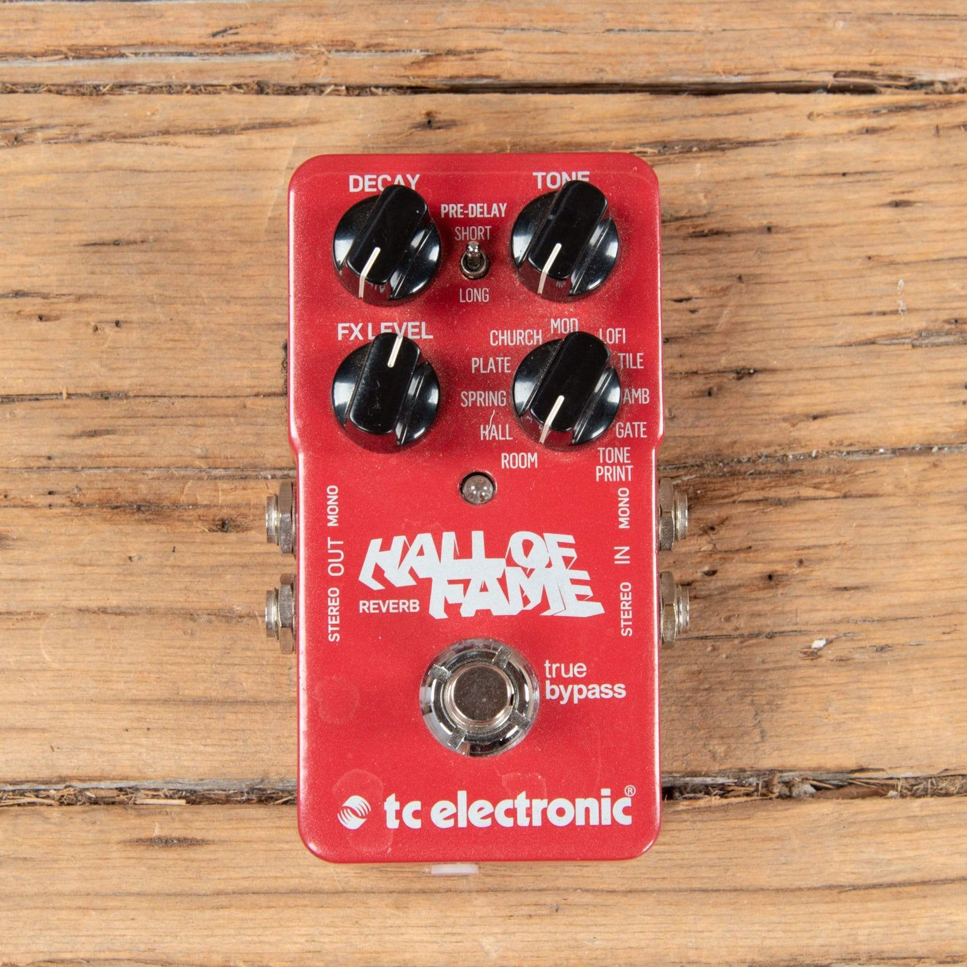 TC Electronic Hall of Fame Reverb V1 Effects and Pedals / Reverb