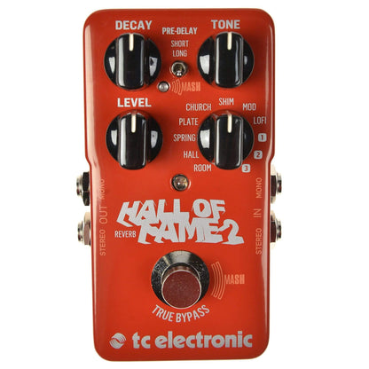 TC Electronic Hall of Fame Reverb v2 Bundle w/ Truetone 1 Spot Space Saving 9v Adapter Effects and Pedals / Reverb