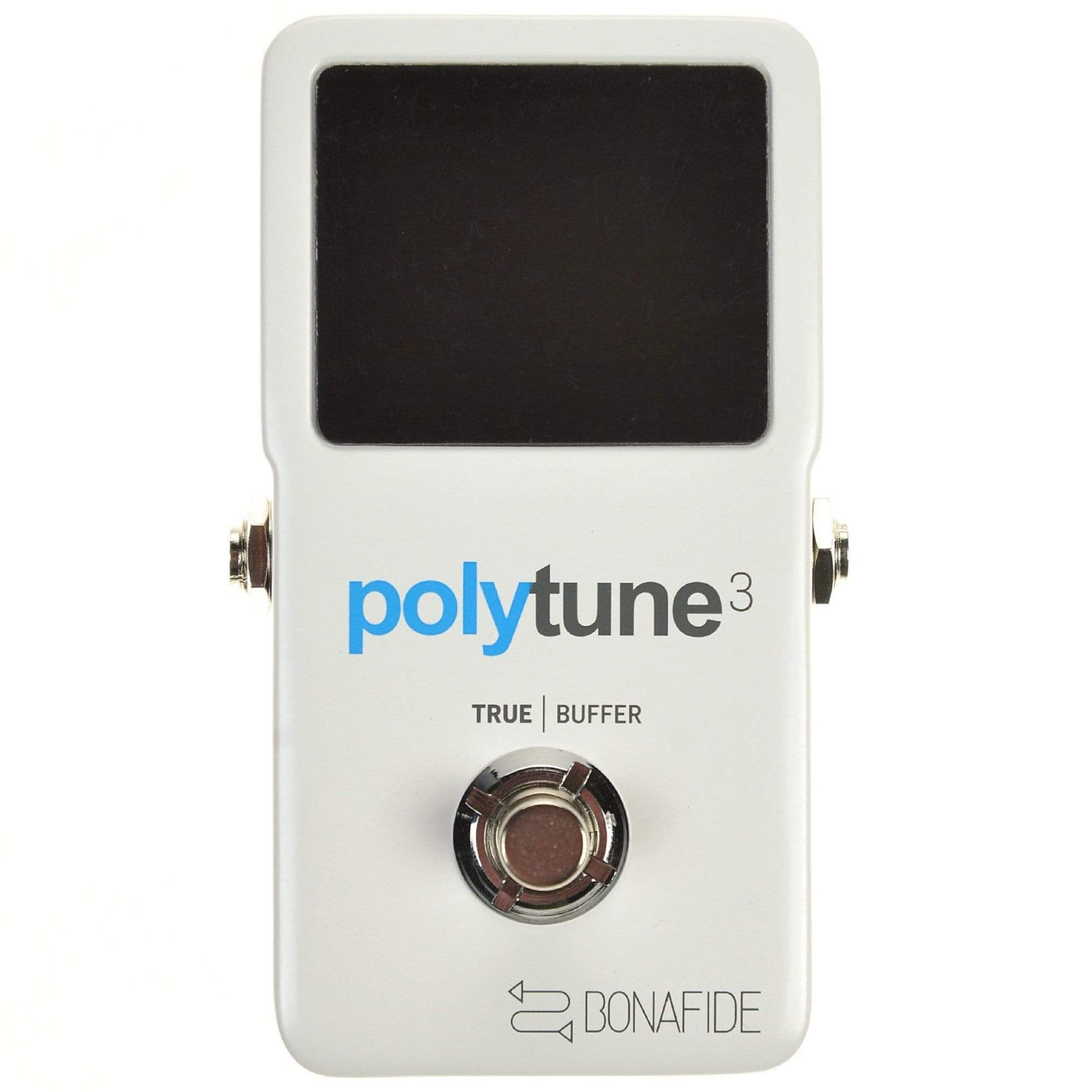 TC Electronic PolyTune 3 Bundle w/ Truetone 1 Spot Space Saving 9v Adapter Effects and Pedals / Tuning Pedals