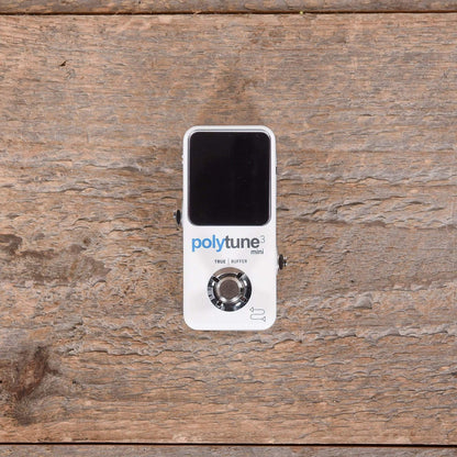 TC Electronic Polytune Mini 3 Tuner Effects and Pedals / Tuning Pedals