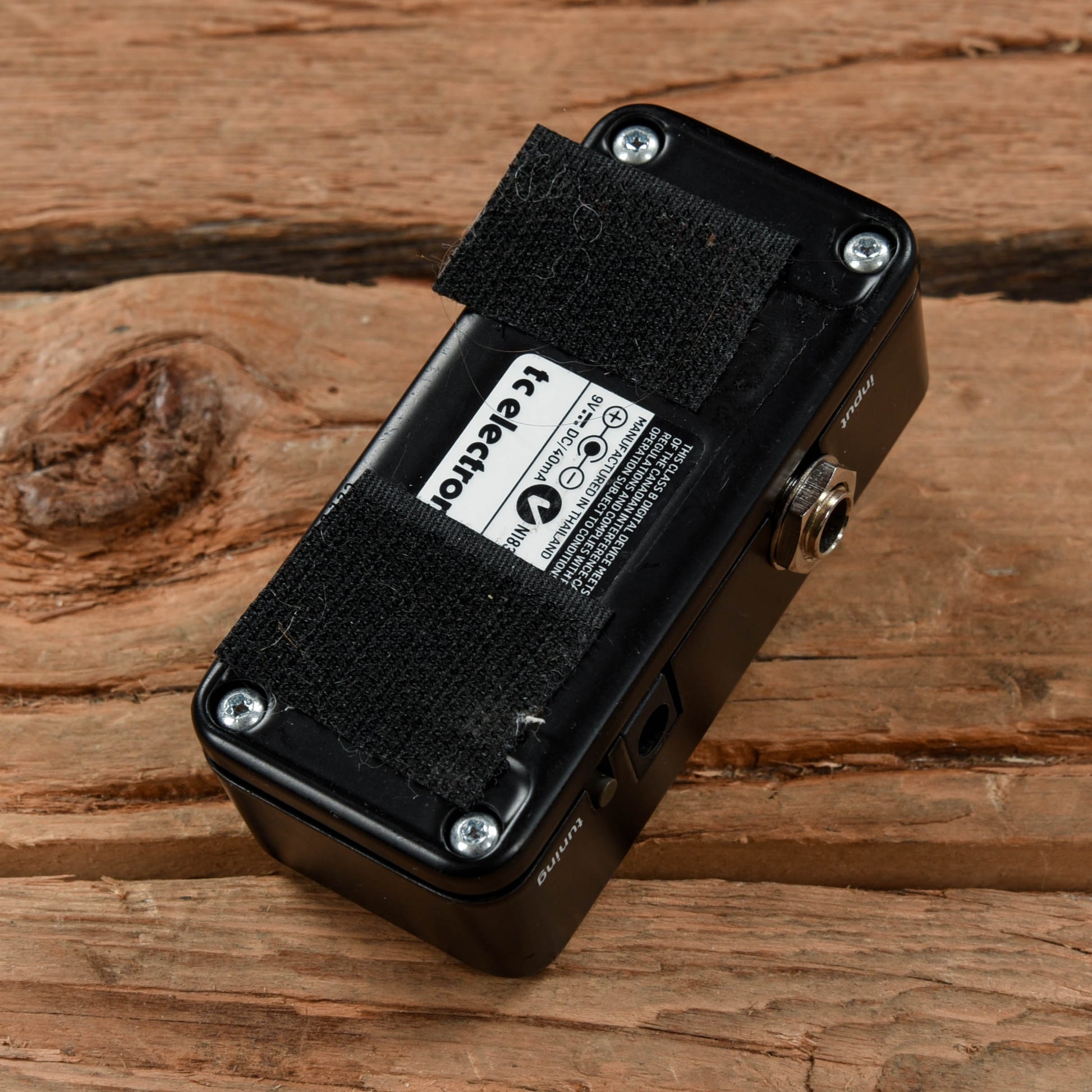 TC Electronic Polytune Noir Effects and Pedals / Tuning Pedals