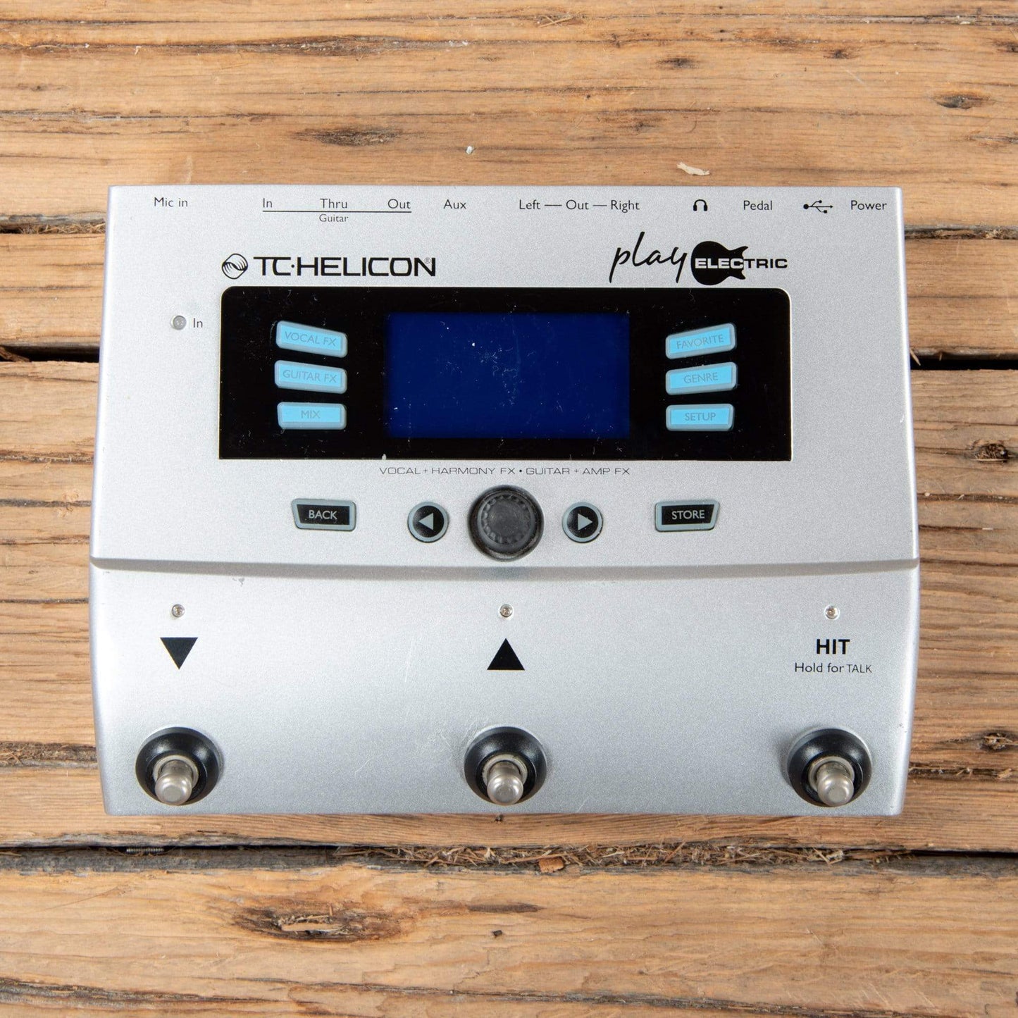 TC Helicon Play Electric Effects and Pedals / Amp Modeling