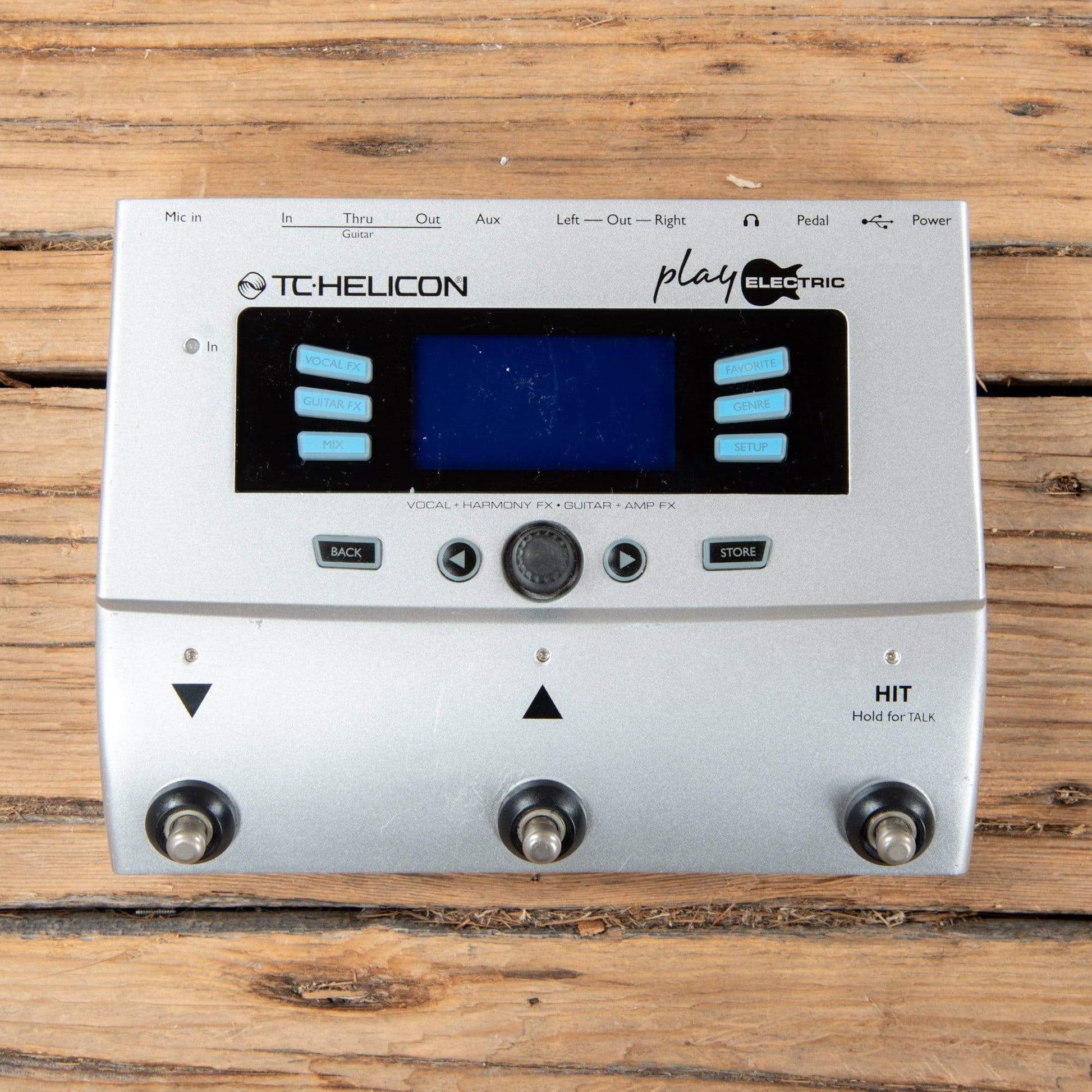 TC Helicon Play Electric Effects and Pedals / Amp Modeling