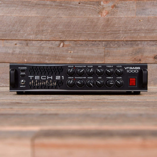 Tech 21 VT Bass 1000 Private Stock 2 Channel 1000 Watt Character Series Bass Head Amps / Bass Heads