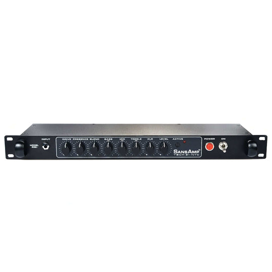SansAmp RBI 1U Rackmount Preamp For Bass Effects and Pedals / Amp Modeling