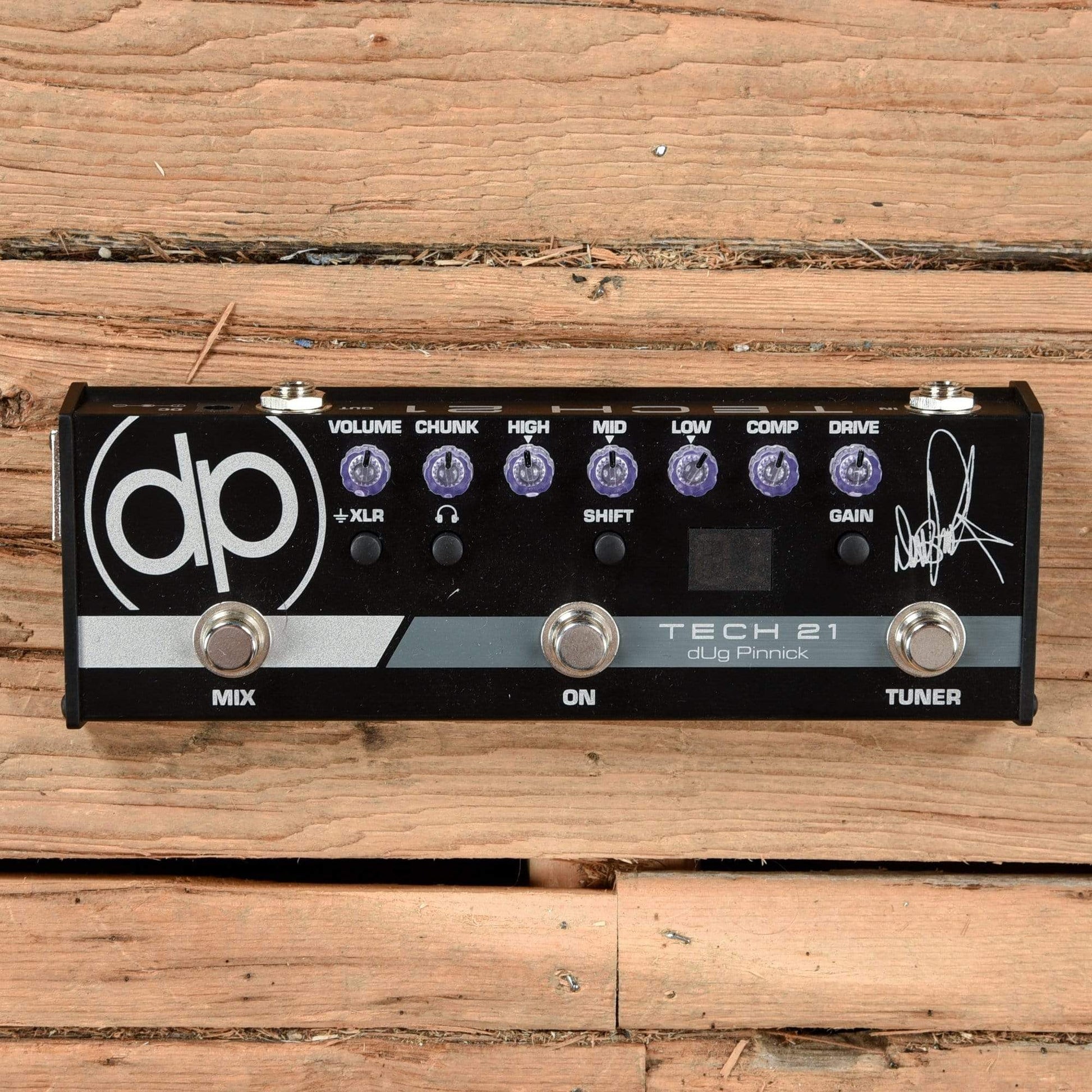 Tech 21 DP-3X dUg Pinnick Signature Bass Distortion Effects and Pedals / Bass Pedals
