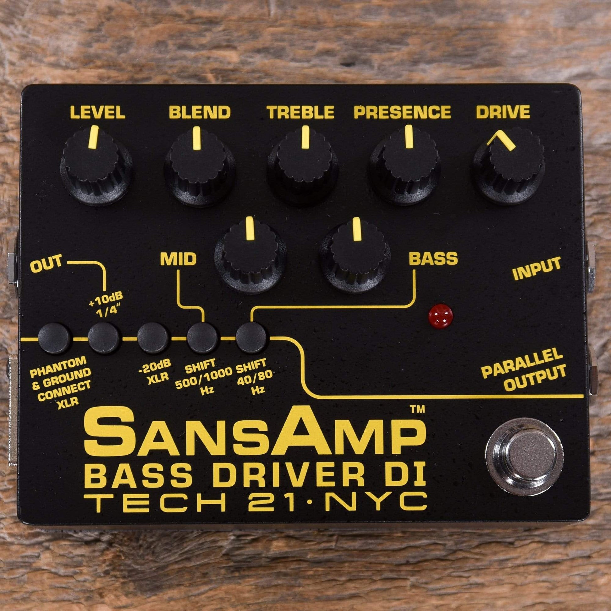 Tech 21 SansAmp Bass Driver DI v2 Effects and Pedals / Bass Pedals