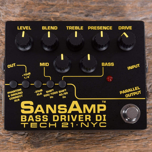 Tech 21 SansAmp Bass Driver DI v2 Effects and Pedals / Bass Pedals