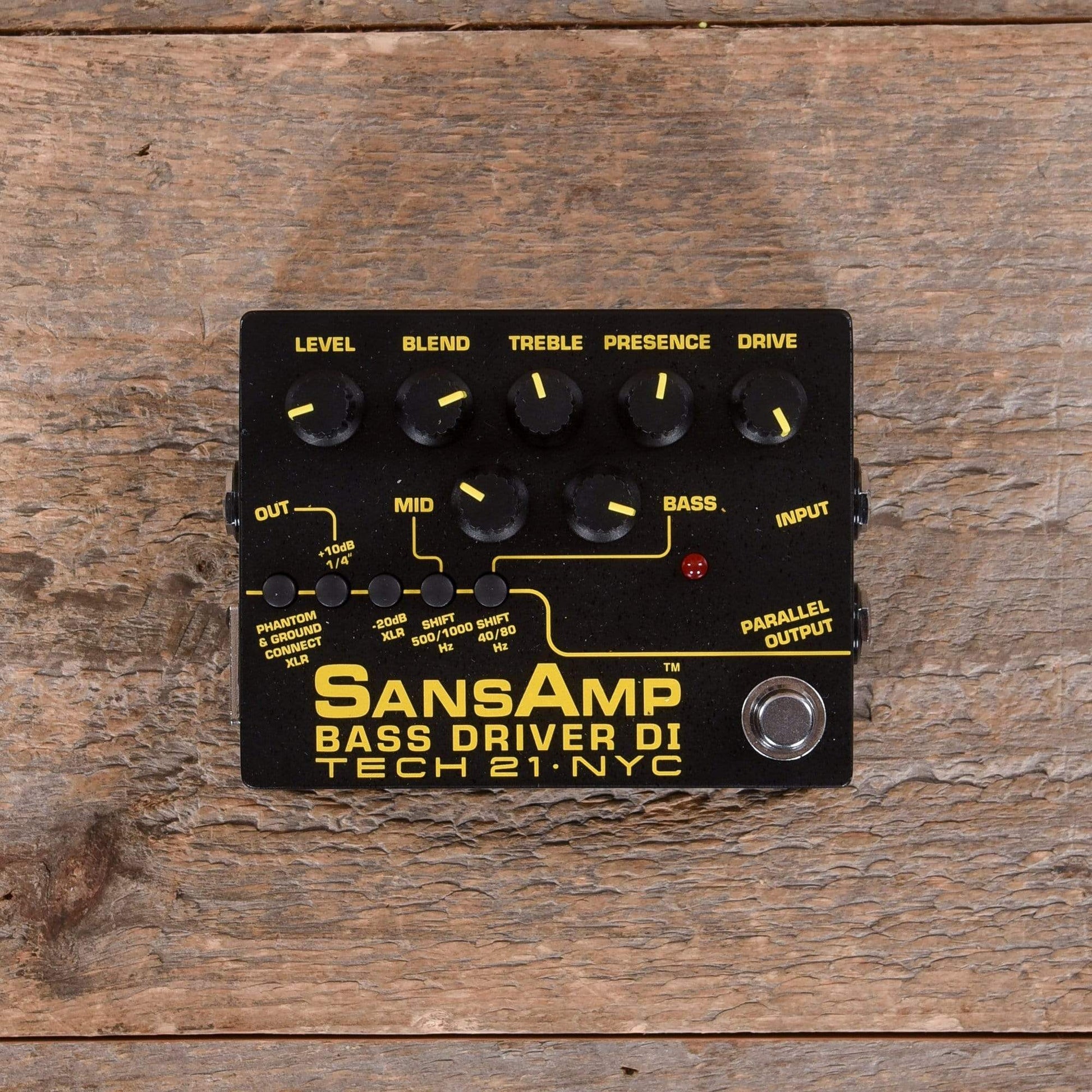 Tech 21 SansAmp Bass Driver DI v2 Effects and Pedals / Bass Pedals