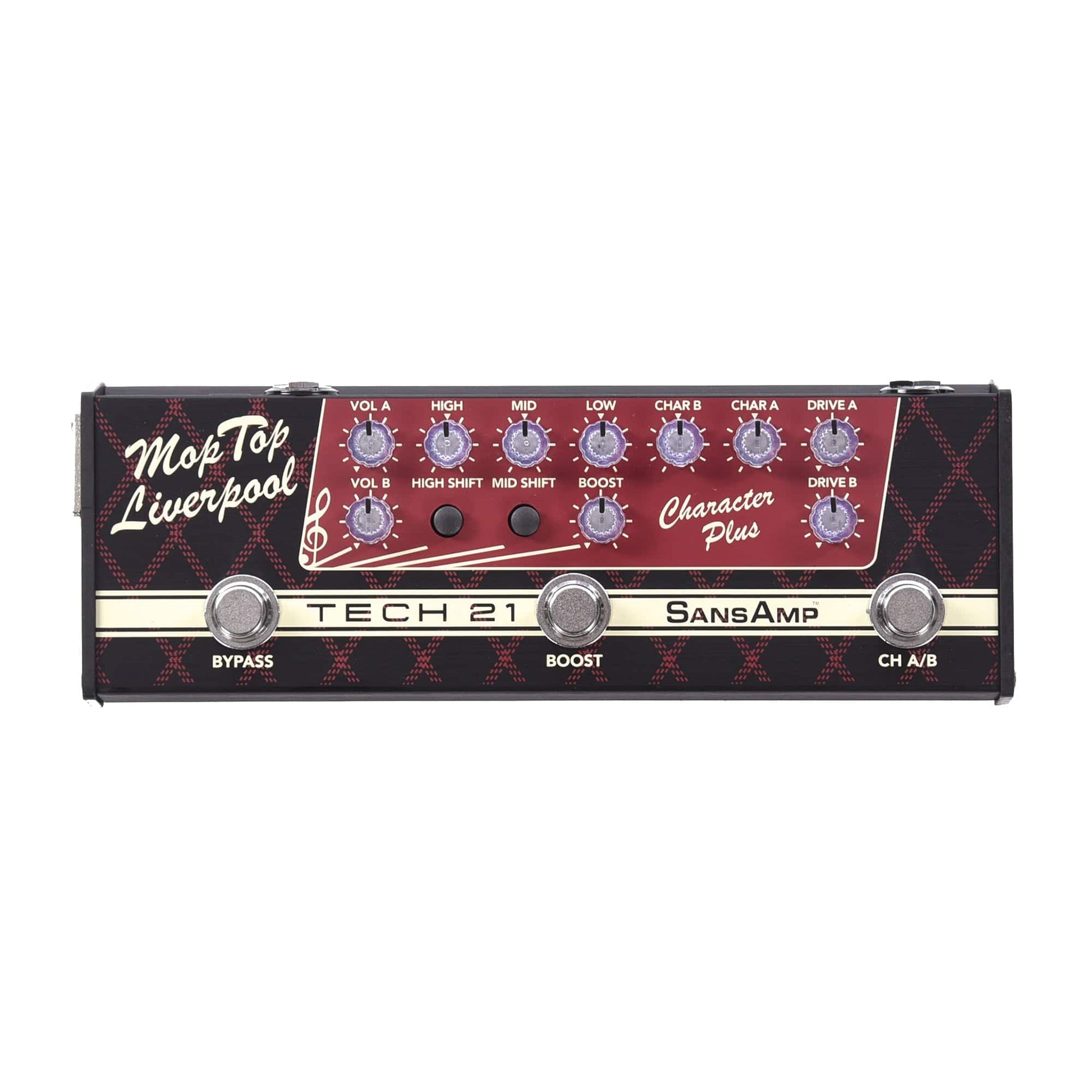 Tech 21 SansAmp Character Series Plus Mop Top Liverpool Pedal Effects and Pedals / Bass Pedals