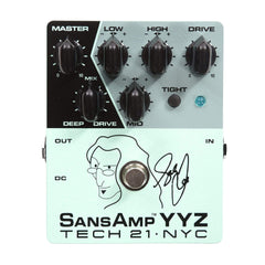 Tech 21 NYC Geddy Lee YYZ Signature Sansamp Bass Pedal