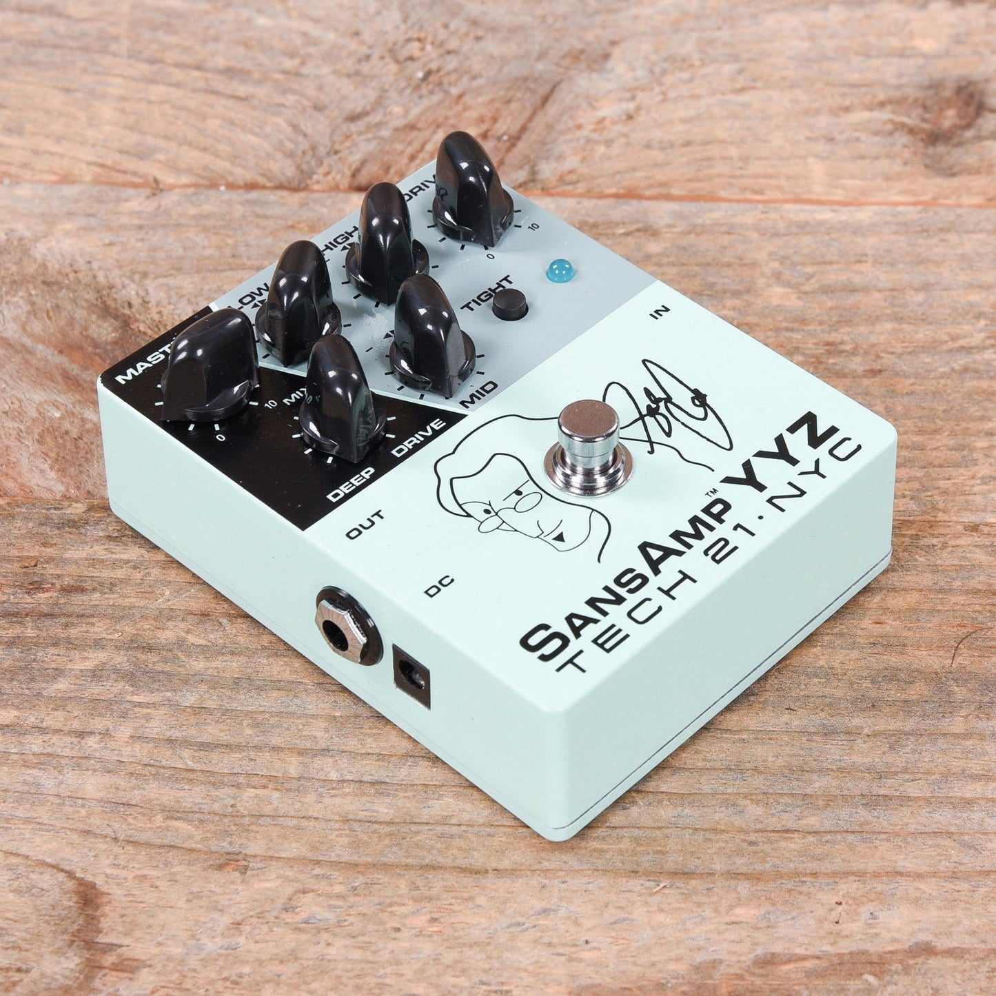 Tech 21 SansAmp Geddy Lee YYZ Signature Bass Pre-Amp Pedal – Chicago Music Exchange
