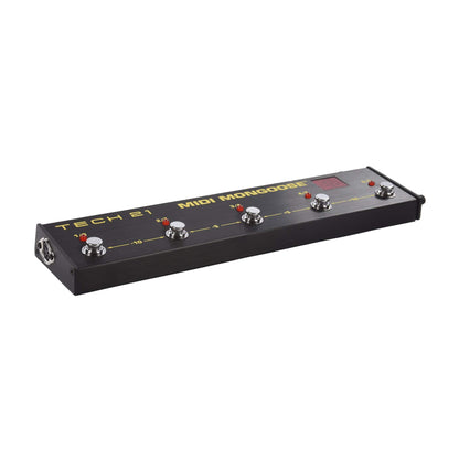 Tech 21 MIDI Mongoose 5-Button MIDI Footcontroller Effects and Pedals / Controllers, Volume and Expression