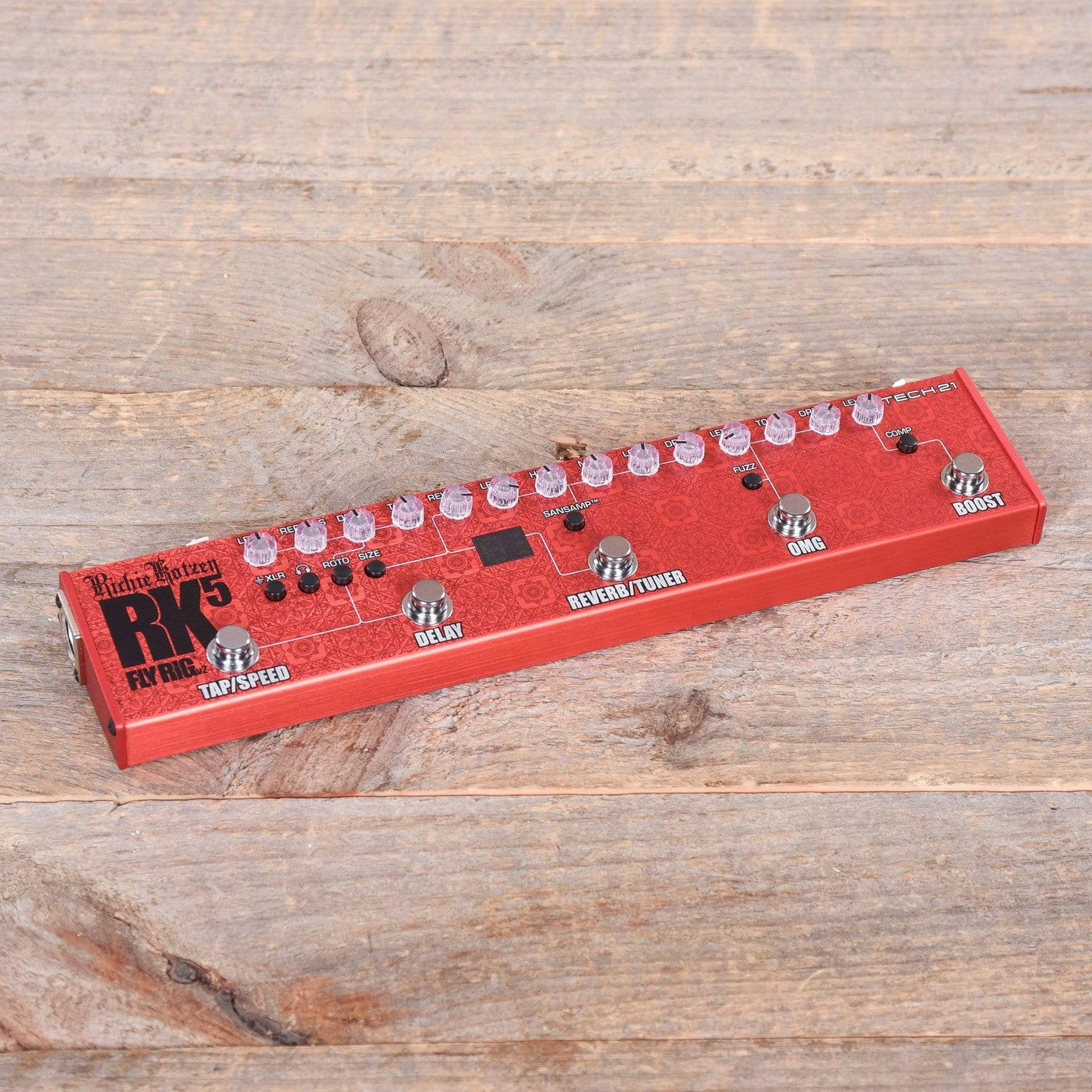 Tech 21 Richie Kotzen RK5 Fly Rig 5 V2 Effects and Pedals / Controllers, Volume and Expression