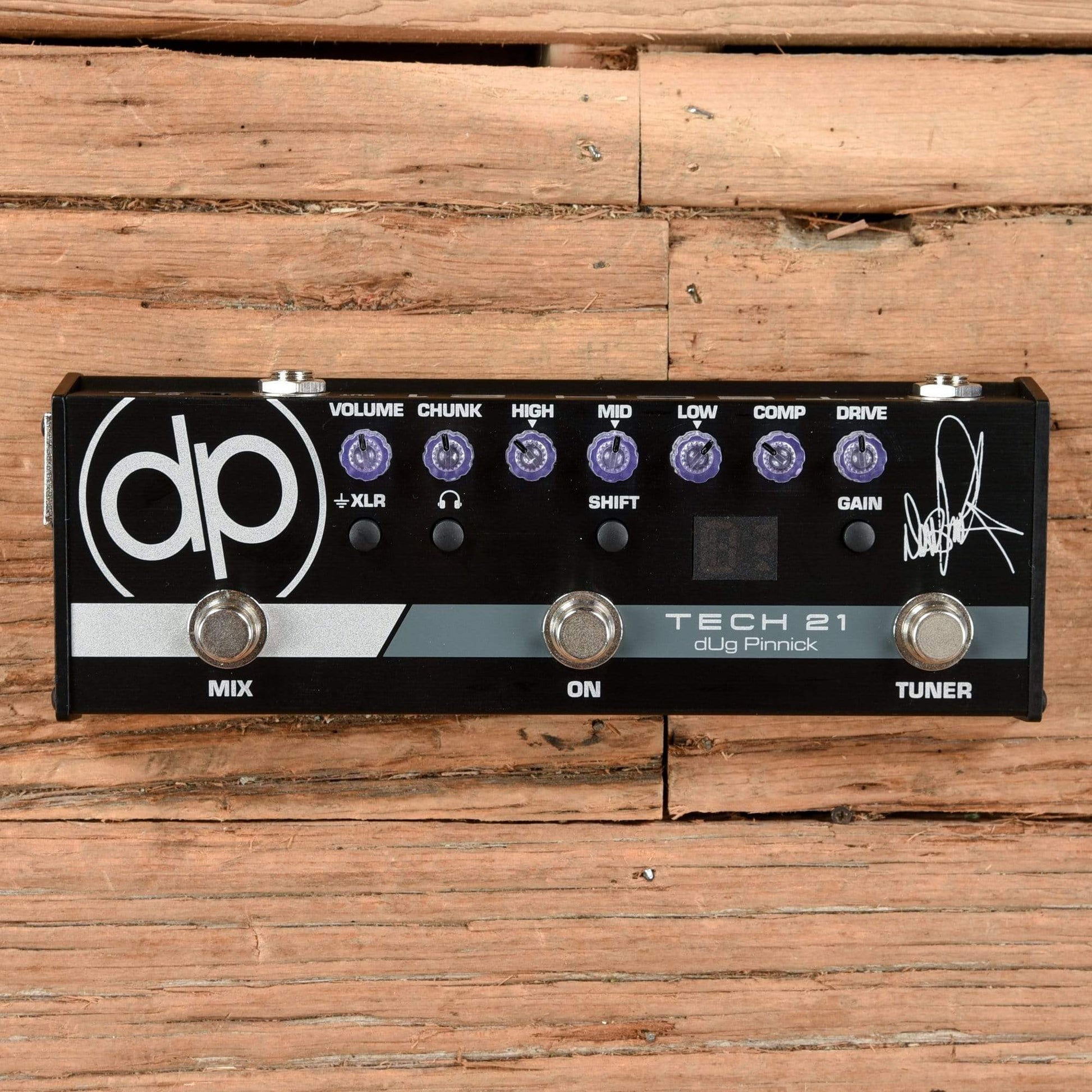 Tech 21 DP-3X dUg Pinnick Signature Bass Distortion Effects and Pedals / Distortion