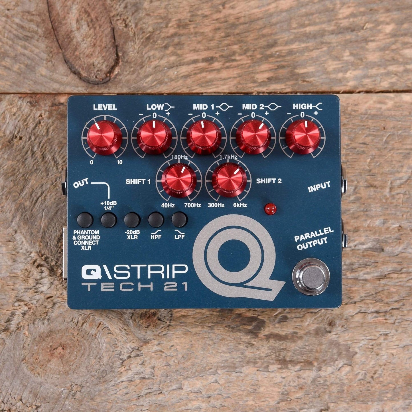Tech21 Q/Strip Dual Parametric EQ DI Effects and Pedals / EQ