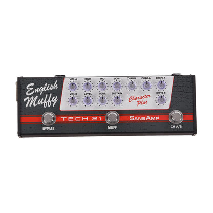 Tech 21 SansAmp Character Series Plus English Muffy Pedal Effects and Pedals / Fuzz