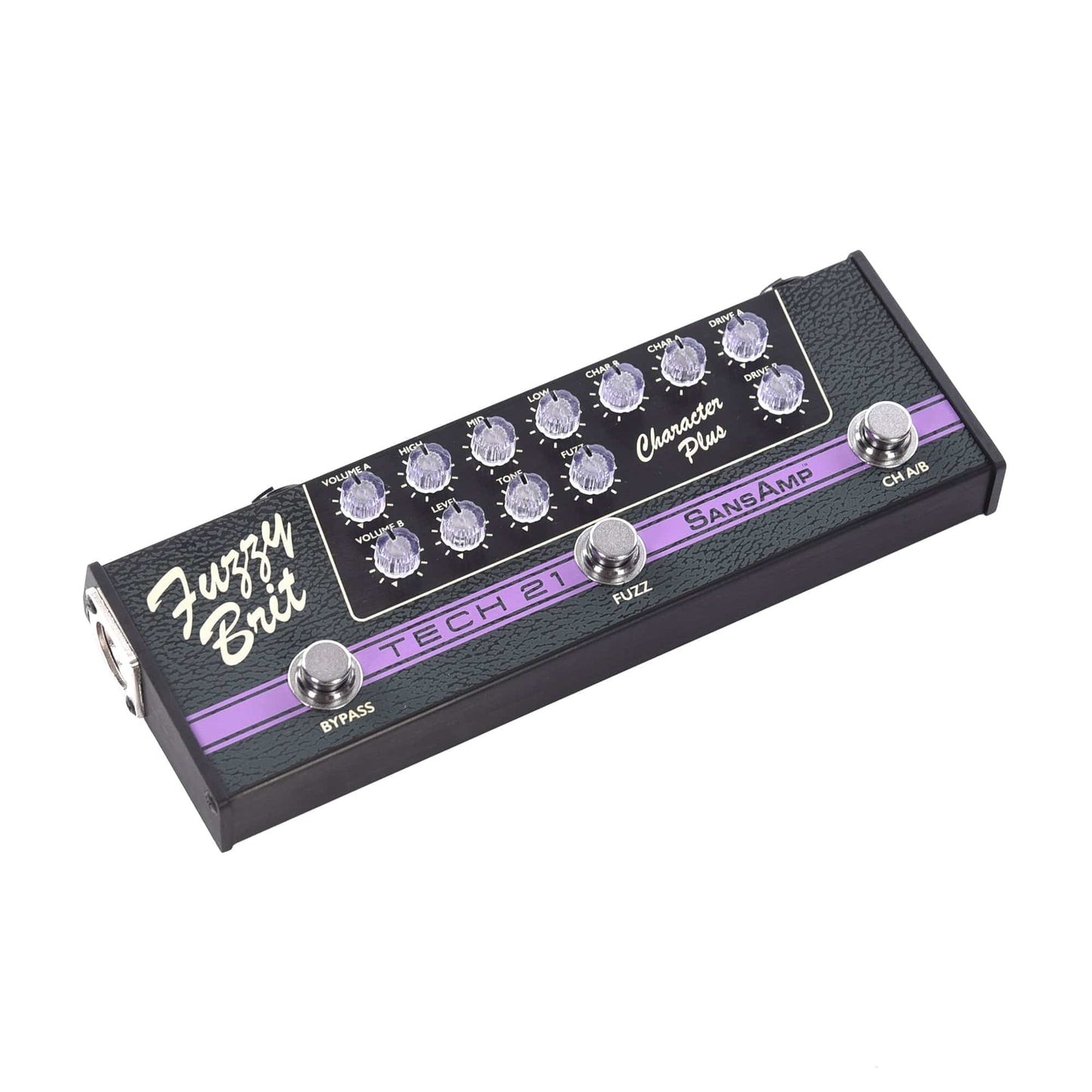 Tech 21 SansAmp Character Series Plus Fuzzy Brit Pedal Effects and Pedals / Fuzz
