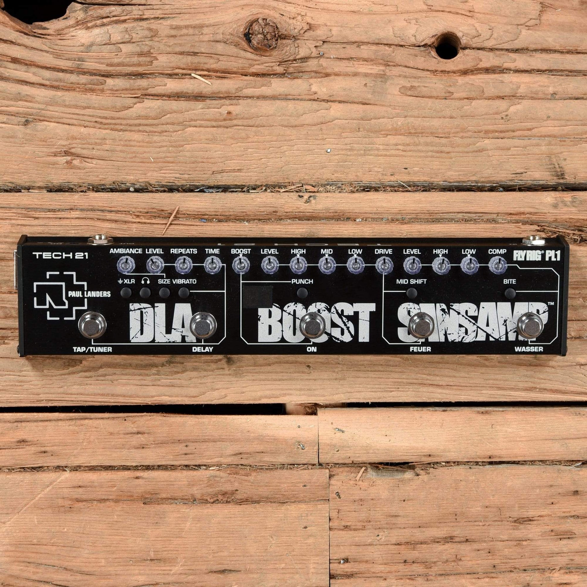 Tech 21 PL1 Paul Landers Fly Rig Multi-Effect Effects and Pedals / Multi-Effect Unit