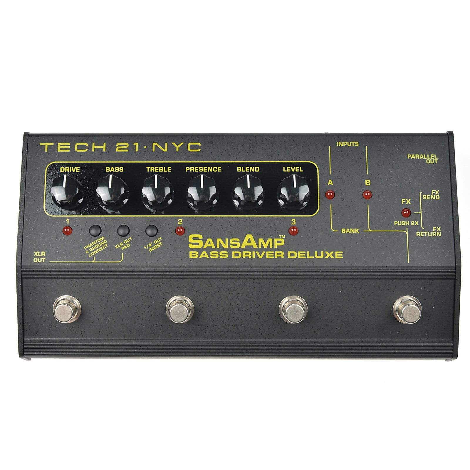 Tech 21 SansAmp Bass Driver DeIuxe Effects and Pedals / Multi-Effect Unit