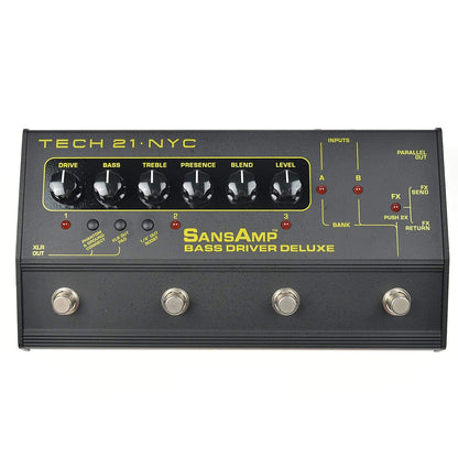 Tech 21 SansAmp Bass Driver DeIuxe Effects and Pedals / Multi-Effect Unit