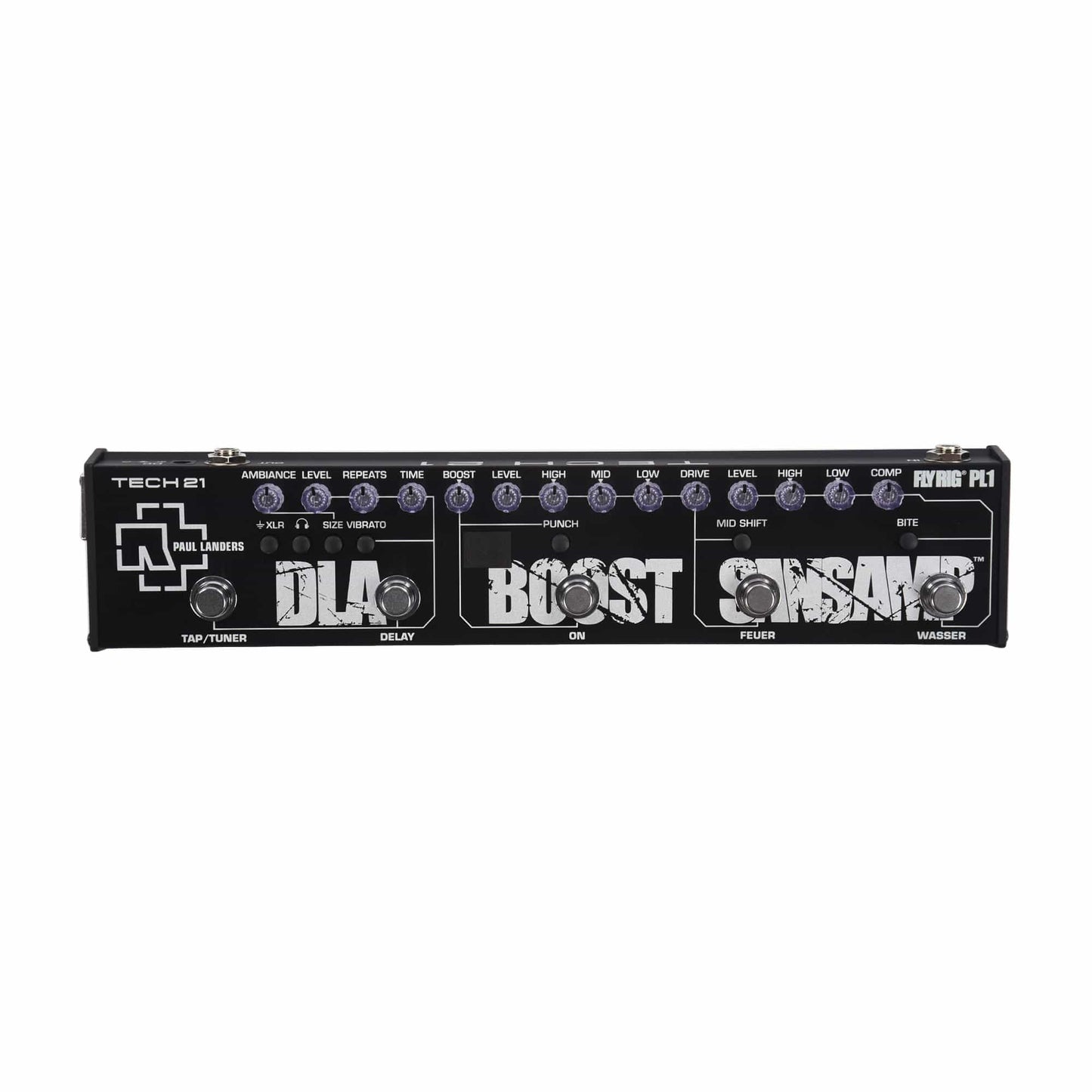 Tech 21 SansAmp Paul Landers PL1 Signature Fly Rig Multi-Effect Pedal