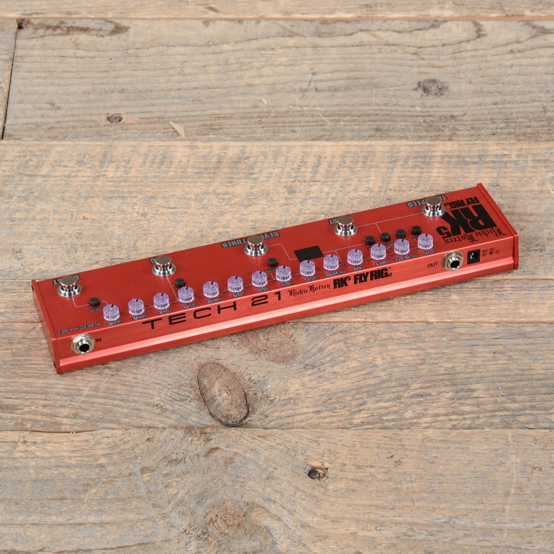 Tech 21 SansAmp Richie Kotzen RK5 Signature Fly Rig v2 Multi-Effect Pedal Effects and Pedals / Multi-Effect Unit