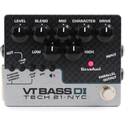 Tech 21 SansAmp VT Bass DI Effects and Pedals / Multi-Effect Unit