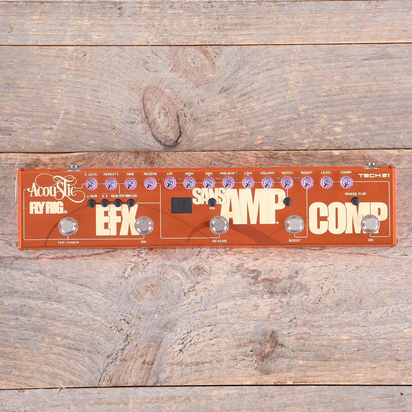 Tech21 Acoustic Fly Rig Effects and Pedals / Multi-Effect Unit